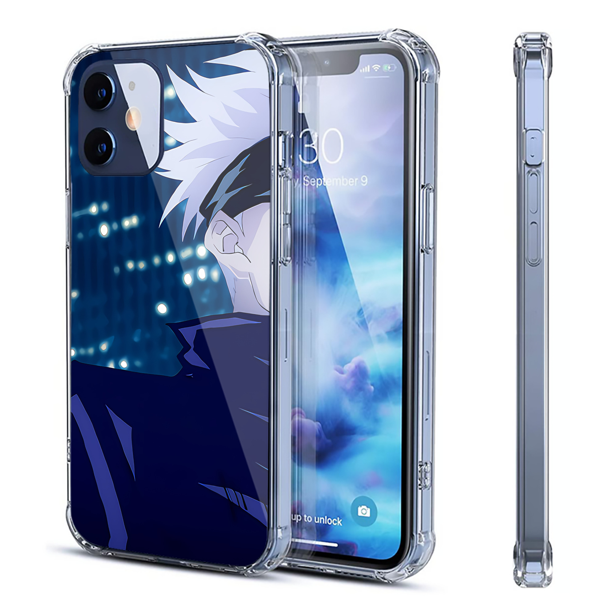 （画像用） SPY×FAMILY间谍家家酒 【iPhone 12シリーズ対応】透明スマホケース（クリアソフトケース）